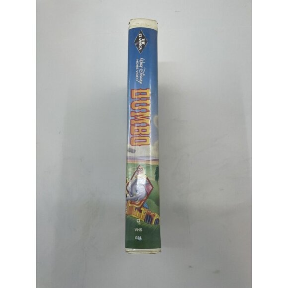 Disney Black Diamond VHS Dumbo 1991 Vintage Classic Animated - Picture 5 of 8